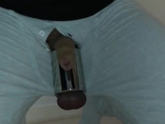 on my SCROTUM the STRONGEST BALL STRETCHER you can Buy! ** DELICATE PECKER / DRIPPY NADS **