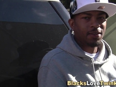 Watch how Inhales Black Rods makes this amateur ebony babe's tight ass scream in pleasure