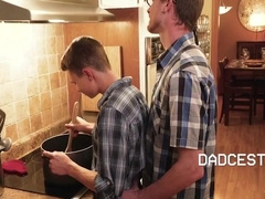 Freeuse Thankgiving With Tiny Step Son Austin - Austin Lock