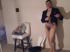 Suits G-Strings Bulges & Backsides four Part Mini Series! Suit Me Down Alec Part I