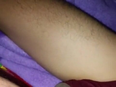 Midnight check on my greatest step brother-in-law while he was in maroon short