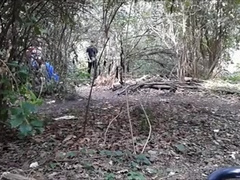 crusing in the forest