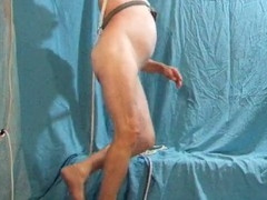 Black Testicle Hagging