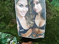 Arianny Celeste and Brittney Palmer