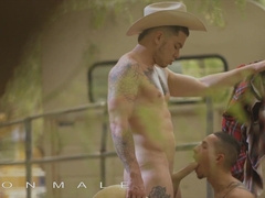 Icon Male - Muscular Cowboy Clark Davis Fucks Twink Vincent Orielly's Hot Ass At The Ranch