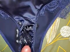 Cum on her panties