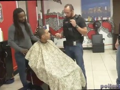 Naked Cops Bust Suspect