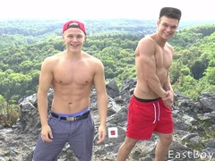 Peter Homely and Petr Brada are into hot, hot handjobs