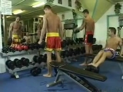 Amazing male in horny group sex, handjob gay porn movie