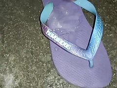 Cum In Havaianas Top Purple