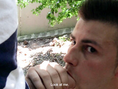 POV video of a hot dude getting fucked after oral sex