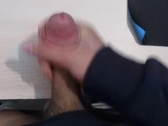 Jizzing on my Desk because Wild