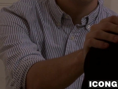 Muscular guy Max Sargent having sex with Josh Stone