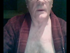 grandpa cum on cam
