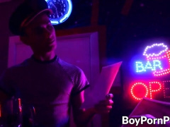 Watch as a hot and horny bi-atch gets the ride of its life from a straight dude