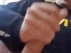 ARMY MAN PUMPS OUT A BIG THICK LOAD