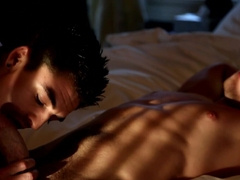 Johnny Torque starts his day by blowing Lucas Knight