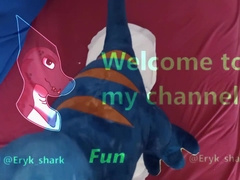 Blue dinosaur t-ex Fun#21