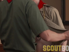 SCOUTBOYS - Draped without mercy Scoutmaster tempts and moist screws Guy Scout