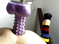 A fucking machine fucks my ass