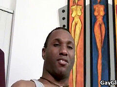 Gay Interracial Dick Rubbing And big black cock blowing video 20