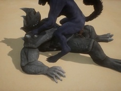 Furry-yiff, yiff, spunk