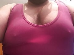Huge pink nipples
