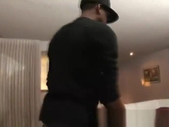 Interracial loving twink gets cock