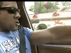 Huge cock, gay outside, public