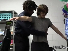 Thief Big Black Cocked Bareback Style At The Office