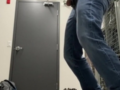 Public place self pee and spunking on my clothes