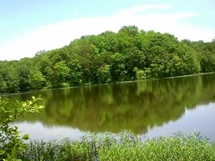 Vibrator Up My Ass at the Lake