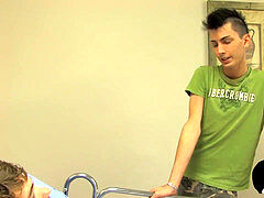 emo twink Colby London and Josh Bensan having ass fucking joy