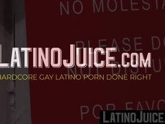 LatinoJuice.com - Tattooed dude Kendro inserts his throbbing cock in Wills dark hole