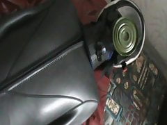 Neoprene bodybag, gasmask and biker helmet - 1