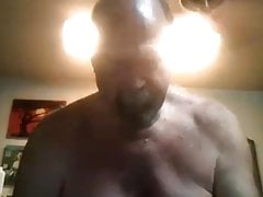 tbonederf Daddy bear crossdresser play on cam compilation