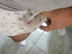 pissen in meinem Boxer