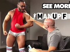 Muscled Bumder Dillon Diaz Luvs Greg Riley Deep-throat