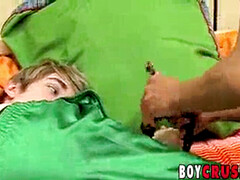 Gay nubile is dominated as his backdoor is pulverized doggy style