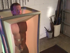 Submissive DILF lets his master play naughty in a dirty sexual fetish