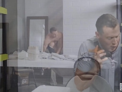 Mensexgear - Brandon Evans Puts His Amazing Ass As A Template For Pierce Paris Next Sculpture