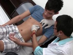Slim asian bottom With Doctor’s bareback Punishment
