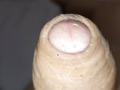 The cock itself cums , the sperm flies out , the cock twitches, the buzz is strong!
