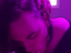 Femboy joys a bone and gulps it all