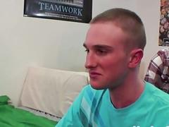 Str8 College teens fuck and suck for a dare