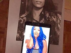 WWE Sasha Banks Cum Tribute