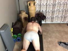 Worshipping that exercise booty with some fart JOI featuring Adam Castle