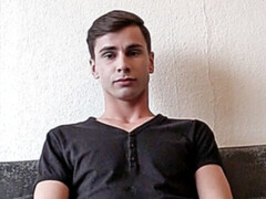 Debt-ridden gay hottie has to take cock in his tight butt