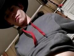 Straight Country Boy Cooper Strokes A Load Out - Cooper Reeves