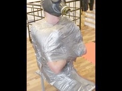 Tape Bondage Statue